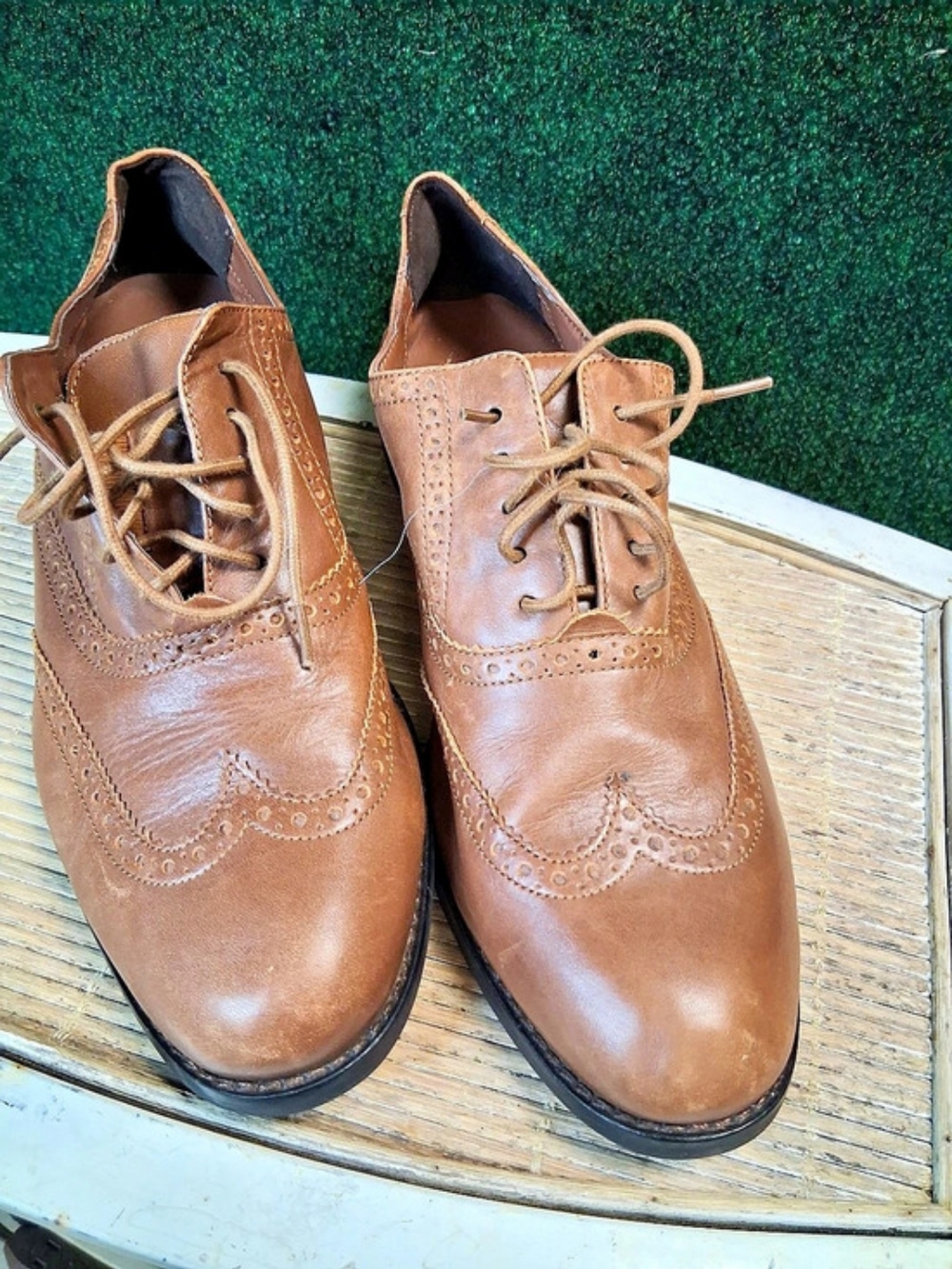 Cole Haan C42956 108 Brogue Oxfords Brown US 10 D